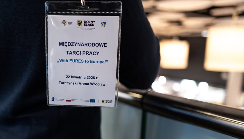 Międzynarodowe Targi Pracy &bdquo;With EURES to Europe!&rdquo;. Wrocław, Tarczyński Arena, 22.04.2026.