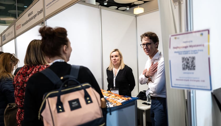 Międzynarodowe Targi Pracy &bdquo;With EURES to Europe!&rdquo;. Wrocław, Tarczyński Arena, 22.04.2026.