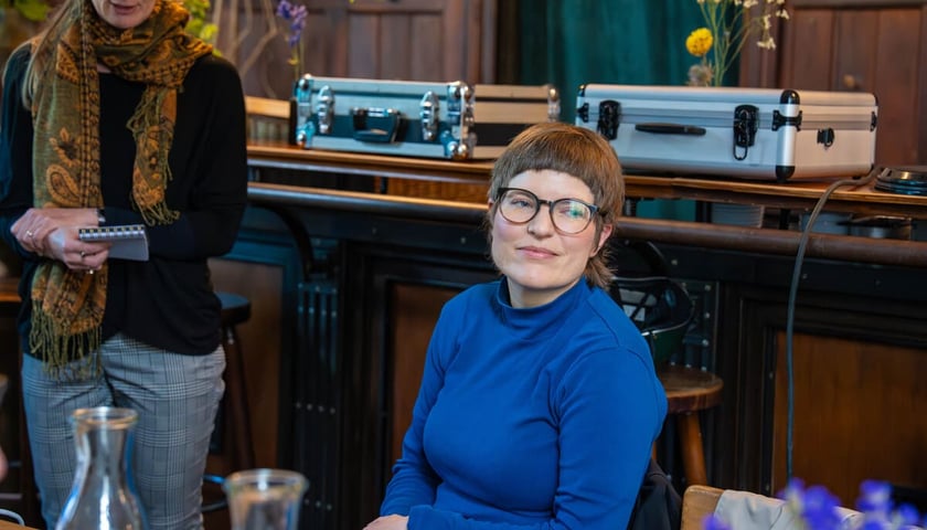 <p class="MsoNormal">Annika Gerold z Urzędu Miasta Berlina (Bezirksamt Friedrichshain-Kreuzberg von Berlin)</p>