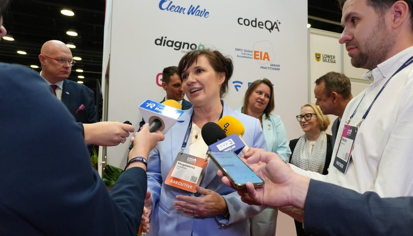 Magdalena Okulowska, prezes ARAW. Oficjalne otwarcie polskiego stoiska narodowego na Web Summit Vancouver, 12 maja 2026 r.