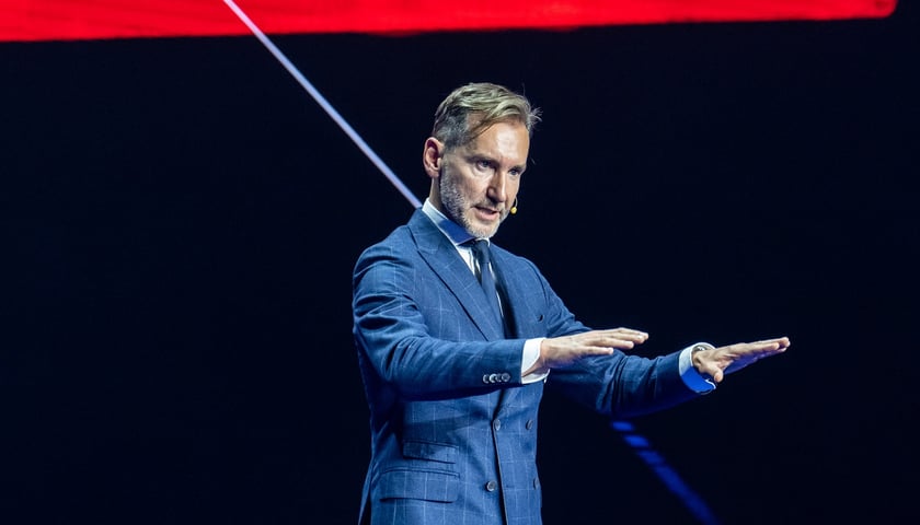 Piotr Kraśko, dziennikarz TVN.  ABSL Summit 2026 we Wrocławiu