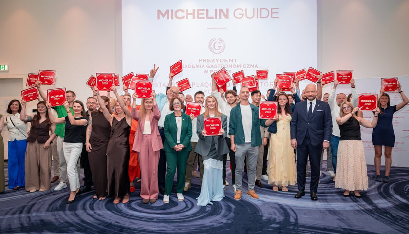 Przedstawiciele wrocławskich restauracji, które znalazły się w przewodniku Michelin 2026.