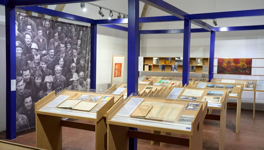Z wystawy pt. Niedziela w Hutmenie w Muzeum Architektury we Wrocławiu