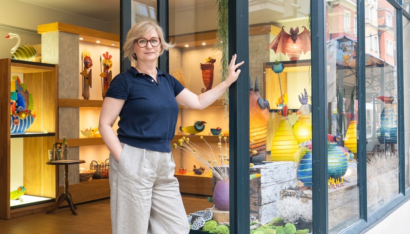 Galeria szkła Borowski Studio przy ul. Kiełbaśniczej 1 we Wrocławiu.