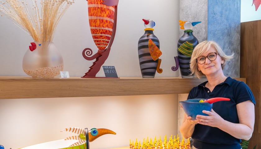 Galeria szkła Borowski Studio przy ul. Kiełbaśniczej 1 we Wrocławiu.