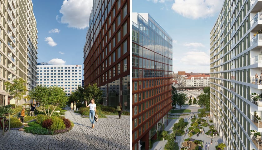 Wieżowce przy ul. Swobodnej. Nowa inwestycja mieszkaniowa Swobodna Living, wizualizacje