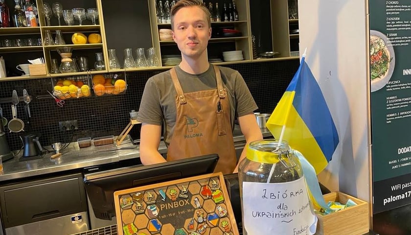 W Paloma Cafe cały czas zbierane są pieniądze na rzecz Fundacji Ukraina.