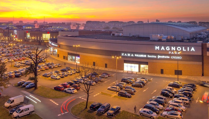 Galeria handlowa Magnolia jest największym centrum handlowym na Dolnym Śląsku