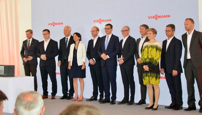 Viessmann, wmurowanie kamienia węgielnego 14.07.2022