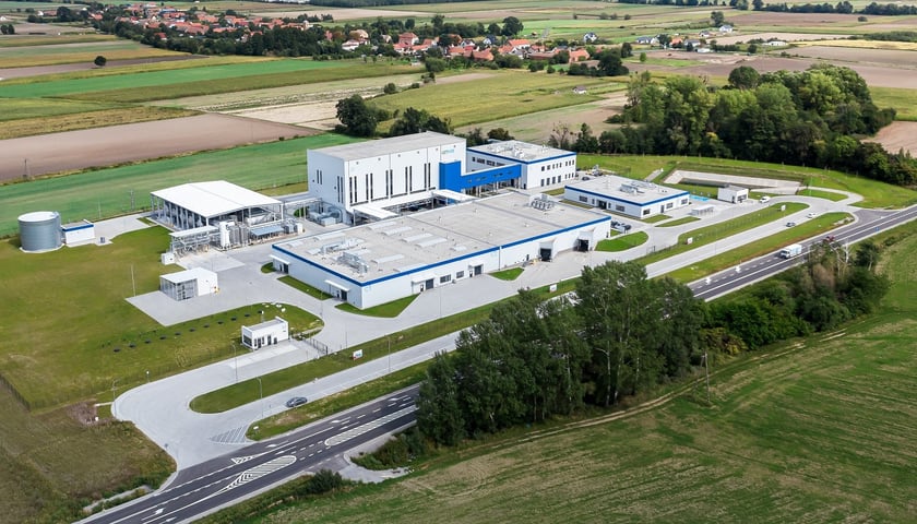 Kompleks produkcyjny GTHR. Widok z drona