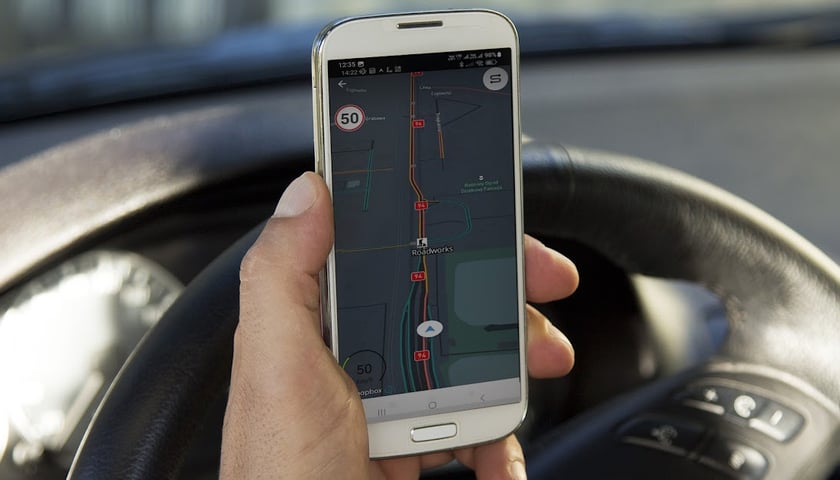Aplikacja mobilona deeptraffic we Wrocławiu