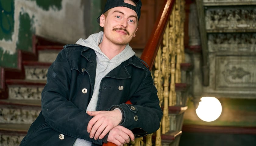 Powiększ obraz: Filip Heliasz, na Facebooku prowadzi fanpage „Wrocław – Inwestycje budowlane”