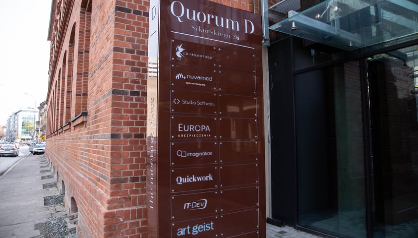 <p>Kompleks Quorum przy ul. Sikorskiego we Wrocławiu&nbsp;</p>