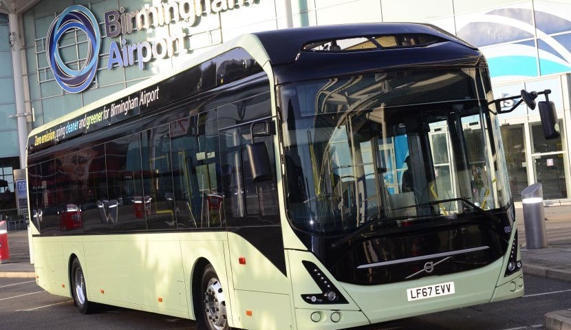 Volvo 7900 Electric z Wrocławia dla lotniska Birmingham