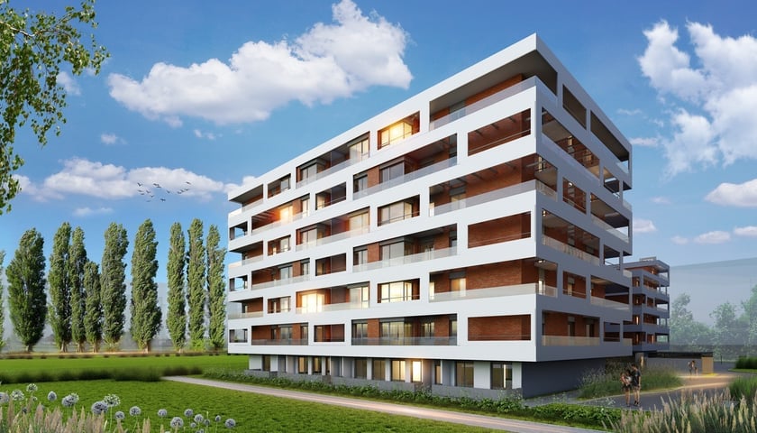 Architekci z AP Szczepaniak zaprezentowali pierwsze wizualizacje nowej inwestycji mieszkaniowej na Kępie Mieszczańskiej