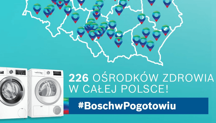 Wrocław dziękuje BSH za sprzęt dla medyków