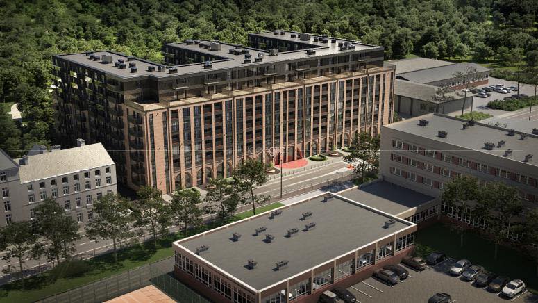 <p>Wizualizacja projektowa powstającej przy ulicy Braniborskiej 58-68 inwestycji od pomorskiej sp&oacute;łki Dekpol Deweloper</p>