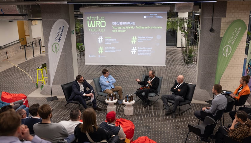 Uczestnicy Startup WRO Meetup!