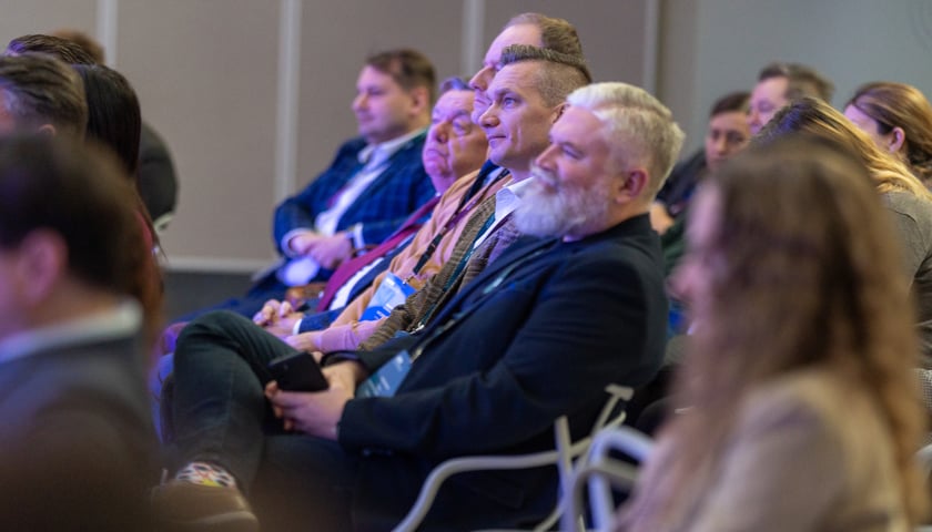 Uczestnicy konferencji "Wrocław jest przedsiębiorczy".