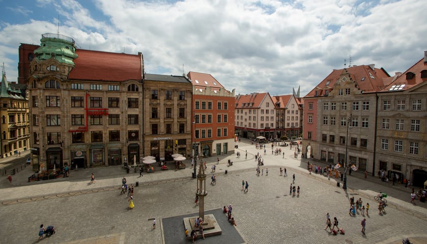 Rynek we Wrocławiu, zdjęcie ilustracyjne