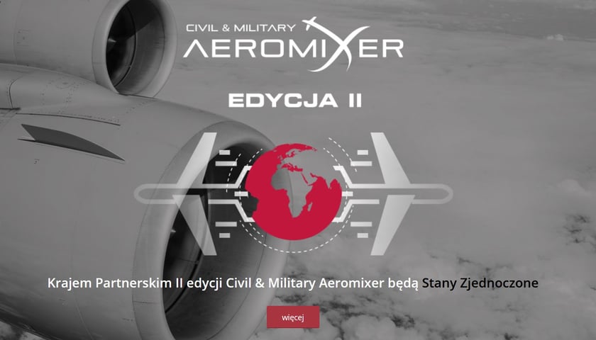Spotkanie branży lotniczej we Wrocławiu. Druga edycja Civil & Military Aeromixer 2021 
