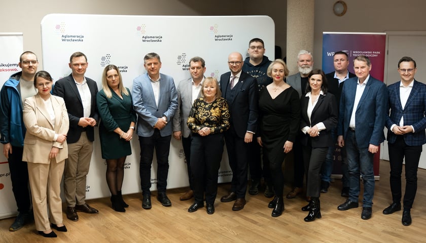 Uczestnicy spotkania z Międzyborzu.