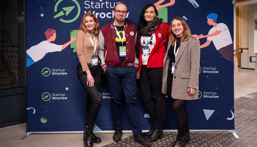 Uczestnicy spotkania Startup WRO Meetup.