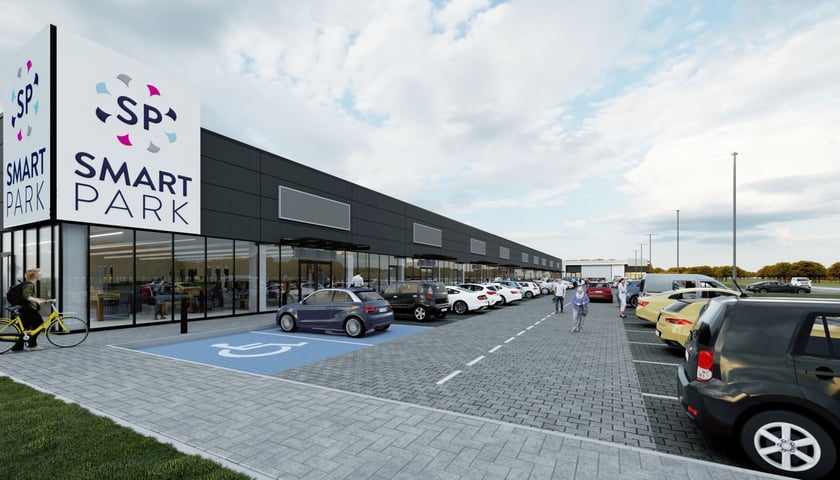 Wizualizacja Smart Park Wrocław