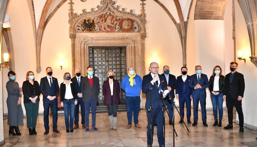 Założyciele Wrocławskiej Organizacji Turystycznej.