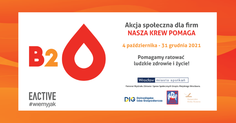 Nasza Krew Pomaga – ogólnopolska akcja społeczna dla firm. Przyłącz się!