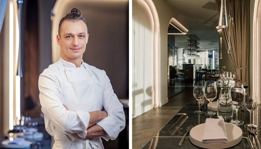 Szef kuchni Łukasz Budzik i restauracja Między Mostami