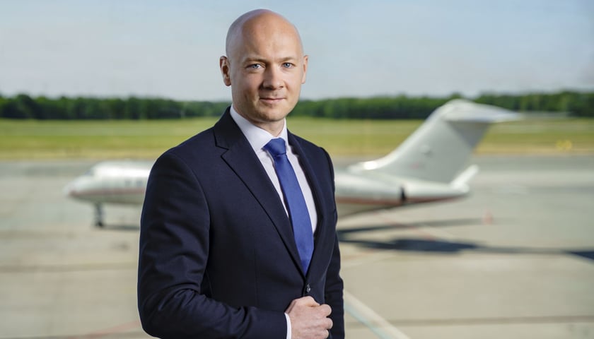 Karol Przywara, nowy prezes zarządu Portu Lotniczego Wrocław S.A.