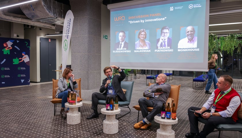 Uczestnicy Startup WRO Meetup