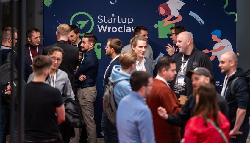 Uczestnicy spotkania organizowanego przez Startup Wroclaw.