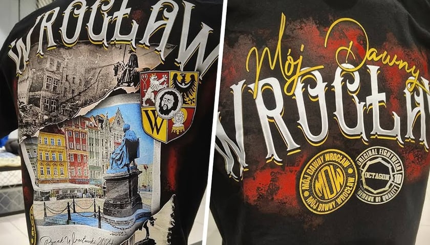 Mój dawny Wrocław na koszulkach. T-shirty z historycznym i współczesnym Wrocławiem