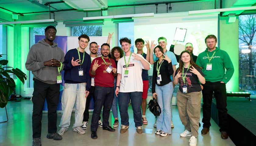 Uczestnicy Startupu WRO Meetup