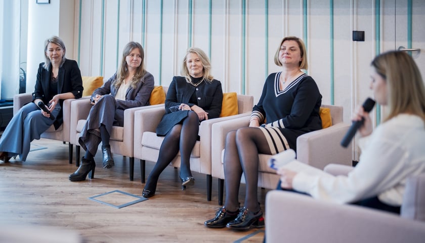 Uczestnicy śniadania biznesowego Invest in Wroclaw.