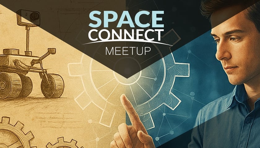 Grafika zapowiadająca Space.Connect MeetUP