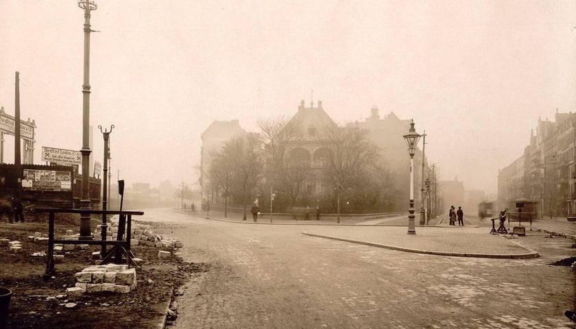 Widok na willę z 1912 roku