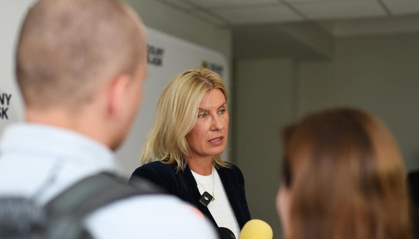 <p>Renata Granowska na konferencji zapowiadającej Forum Ekonomiczne w Karpaczu 2025</p>