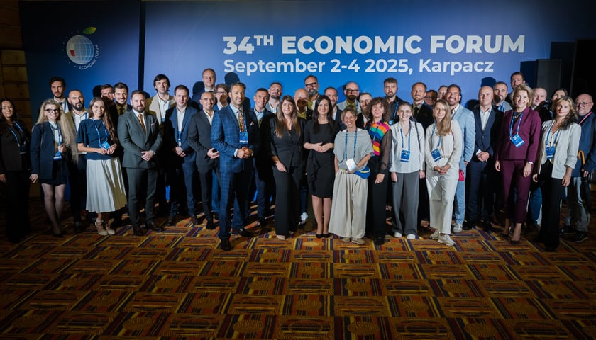 Uczestnicy forum networkingu