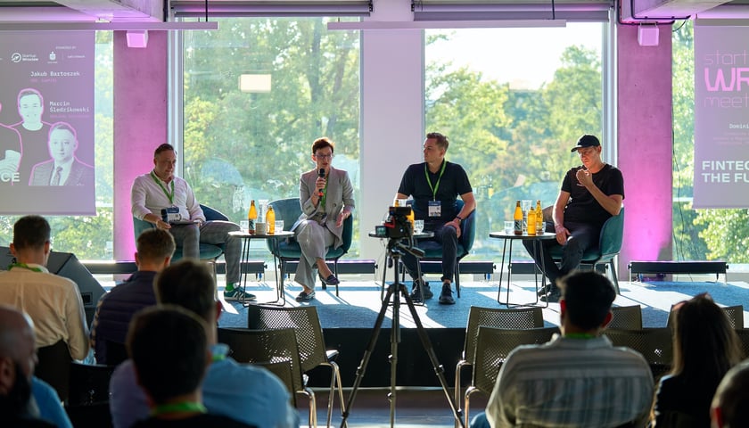 Uczestnicy Startup WRO Meetup.