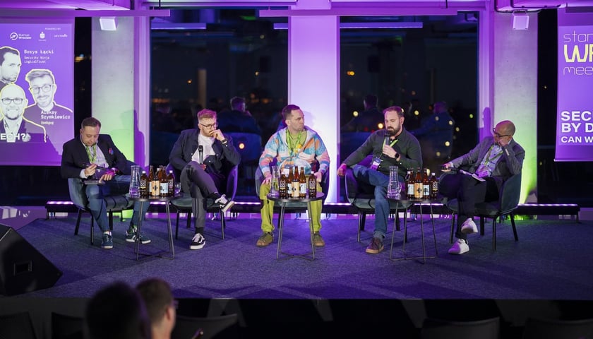 Uczestnicy 11. edycji Startup WRO Meetup.