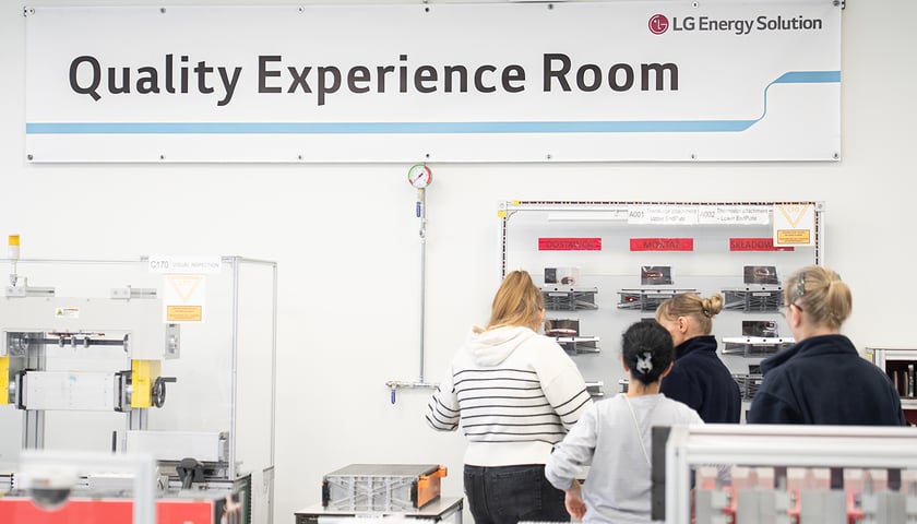 LG Energy Solution Wrocław: Quality Experience Room i jedyne na świecie laboratorium Test & Validation Lab. Listopad 2025 r.