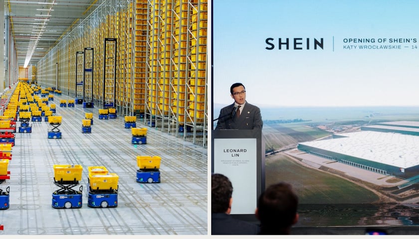 Hala magazynowa. SHEIN otwiera nowe centrum logistyczne, 10.12.2025 r. 