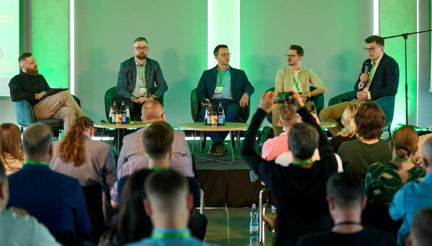 Uczestnicy jednej z ubiegłorocznych edycji Startup WRO Meetup.