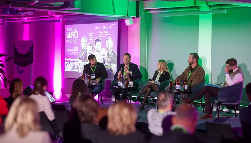 Uczestnicy Startup WRO Meetup.