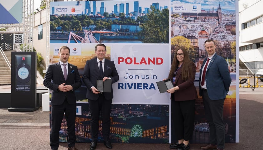 Wrocław na targach MIPIM w Cannes.