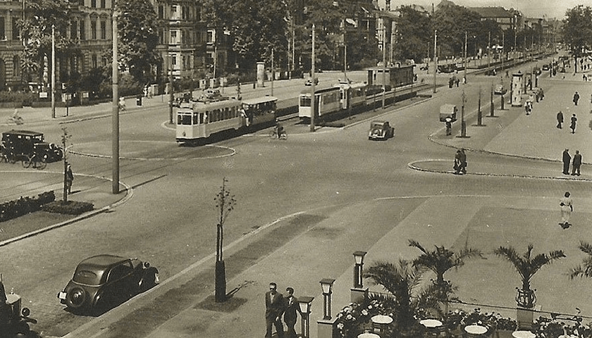 ul. Powstańców Śląskich w latach 1938-1940
