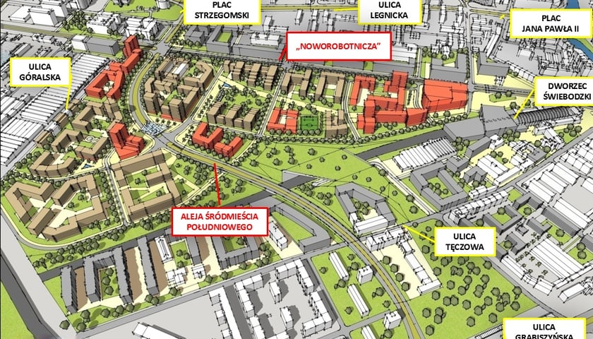 Jest pomysł na zagospodarowanie terenów wokół dworca Świebodzkiego [PREZENTACJA]